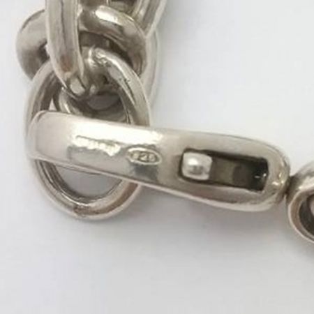  GUCCI グッチ ブレスレット  SV 20.2g インターロキング GG  【送料無料】