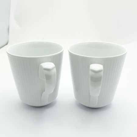  ROYAL COPENHAGEN ロイヤル・コペンハーゲン ホワイトフルーテッド　マグカップL 一部地域を除き送料無料