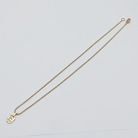  GUCCI グッチ アクセサリー　ネックレス K18 6.7g GGロゴ ケース付