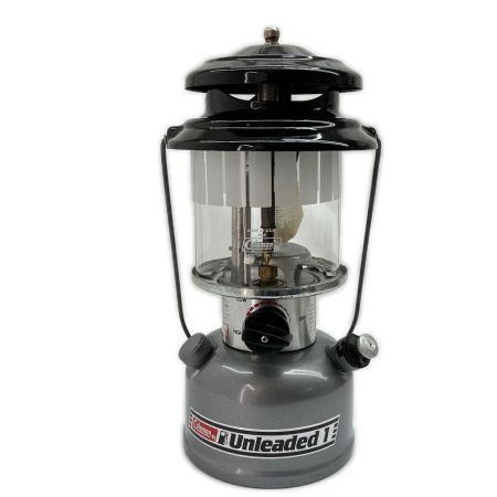  Coleman コールマン ガソリンランタン 1991年10月製造 ケース付 282・285 シルバー/ブラック