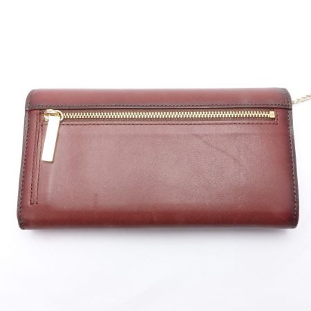  Kate Spade ケイトスペード 長財布　箱付 レザー パスケース付 J183 ブラウン