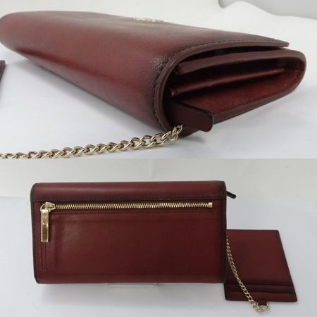  Kate Spade ケイトスペード 長財布　箱付 レザー パスケース付 J183 ブラウン