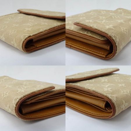  LOUIS VUITTON ルイヴィトン ミニ ポルト ビエ・カルト クレディ モネ M92241 ベージュ 財布