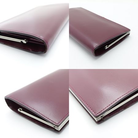  Vivienne Westwood ヴィヴィアン・ウエストウッド 長財布　がま口 アズキ色