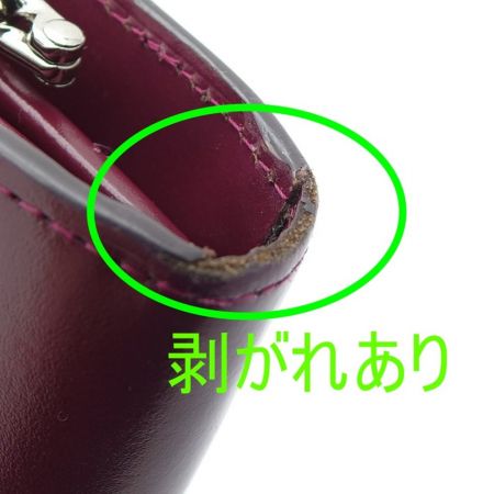  Vivienne Westwood ヴィヴィアン・ウエストウッド 長財布　がま口 アズキ色