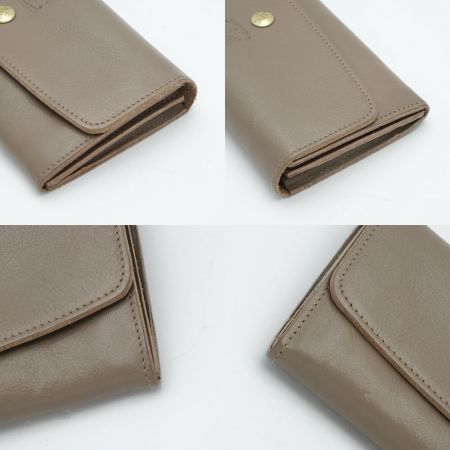  IL BISONTE イルビゾンテ 長財布 グレージュ 一部地域を除き送料無料