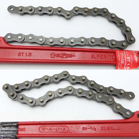  スーパーツール プロ用　強力型　スーパートング ST-1.5 管外径17～120ｍｍ　