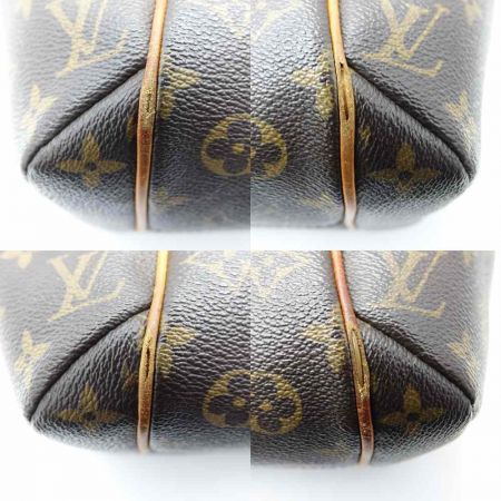  LOUIS VUITTON ルイヴィトン トータリーPM　イニシャル入 M56688 ブラウン 一部地域を除き送料無料