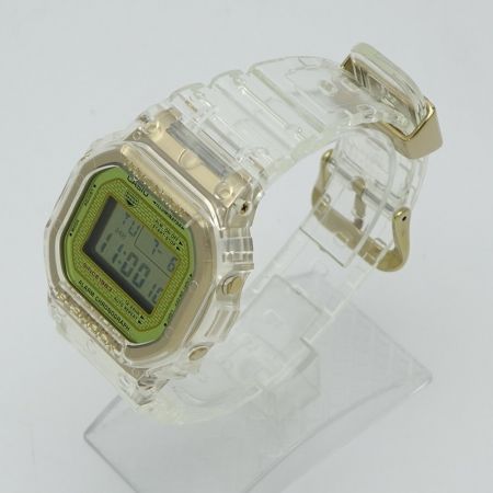  CASIO カシオ 35周年記念モデル　スケルトン DW-5035E グレイシアゴールド