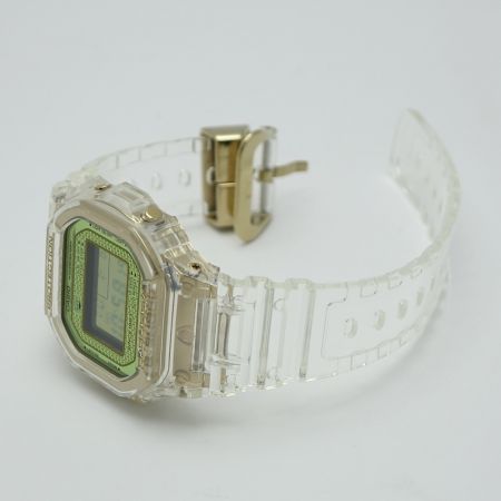 CASIO カシオ 35周年記念モデル　スケルトン DW-5035E グレイシアゴールド