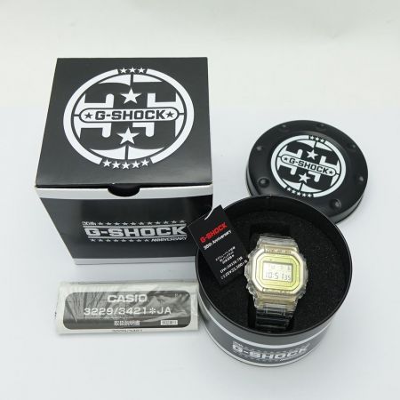  CASIO カシオ 35周年記念モデル　スケルトン DW-5035E グレイシアゴールド