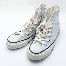 ◆◆ CONVERSE コンバース ハイカットスニーカー スカイブルー 22.5cm　 Sランク