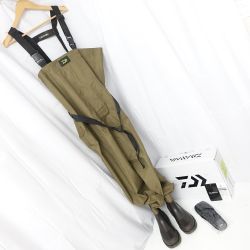 ◆◆ DAIWA ダイワ ウェーダー　3Lサイズ FW-4201R ブラウン Sランク