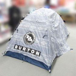 ◆◆ BURTON×Bigagnes ナイトキャンプテント グランシート付　1～2人用　 ブルーグレー系 Bランク