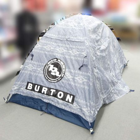  BURTON×Bigagnes ナイトキャンプテント グランシート付　1～2人用　 ブルーグレー系