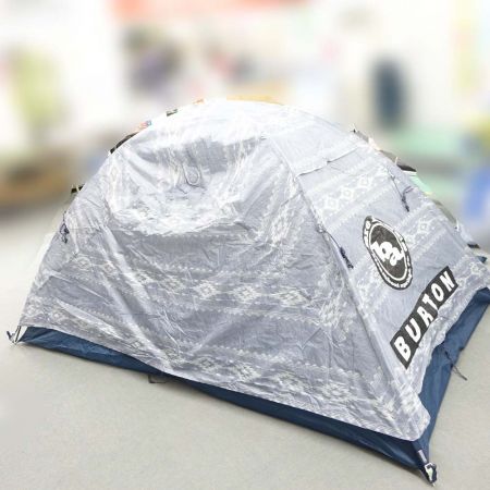  BURTON×Bigagnes ナイトキャンプテント グランシート付　1～2人用　 ブルーグレー系