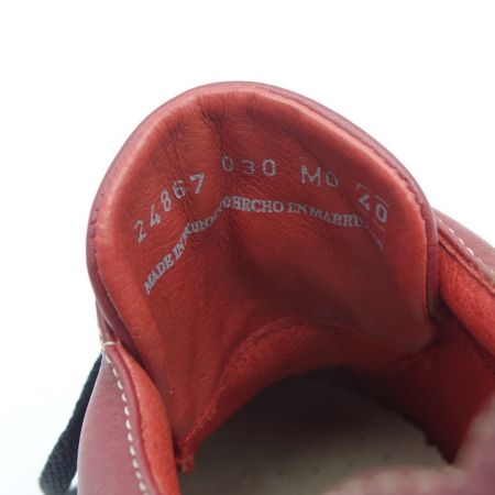  CAMPER カンペール　レザー　靴　40サイズ レッド