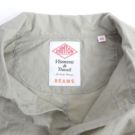  DANTON ダントン 丸襟　ジャケット #JD-8971 NTF グリーン 【送料無料】