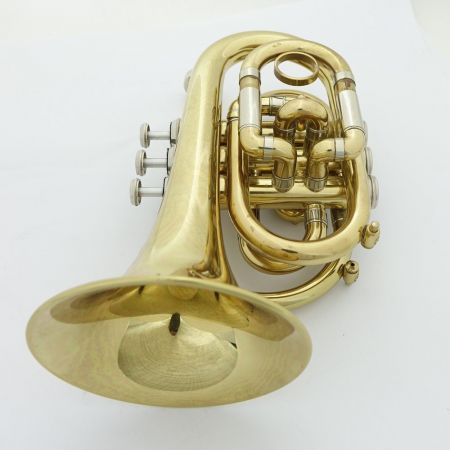  J.Michael ポケットトランペット　ケース付 TR-350PL 一部地域を除き送料無料