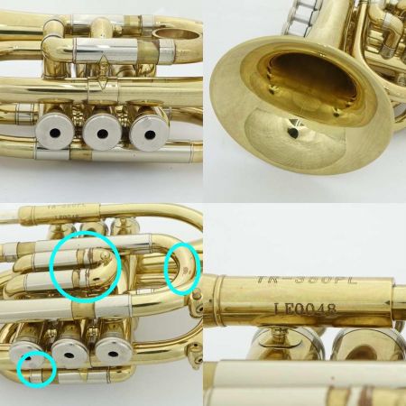  J.Michael ポケットトランペット　ケース付 TR-350PL 一部地域を除き送料無料