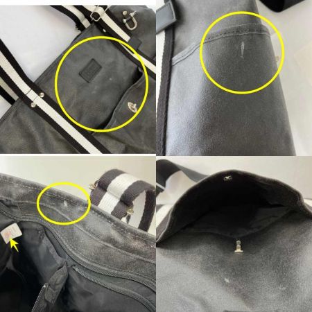  森野帆布 トートバッグ　メンズ　角スレあり ブラック