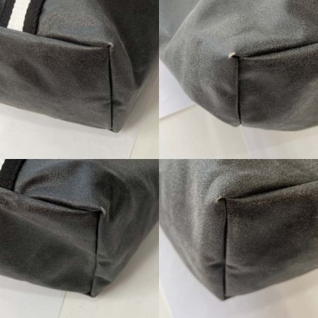  森野帆布 トートバッグ　メンズ　角スレあり ブラック