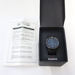 ◆◆ SUUNTO スント 腕時計　コア　オールブラック　クオーツ CORE CR2032 Bランク