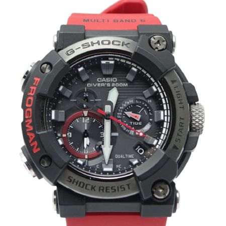  CASIO カシオ G-SHOCK フロッグマン　タフソーラー GWF-A1000 レッド