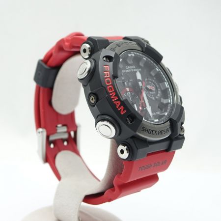  CASIO カシオ G-SHOCK フロッグマン　タフソーラー GWF-A1000 レッド