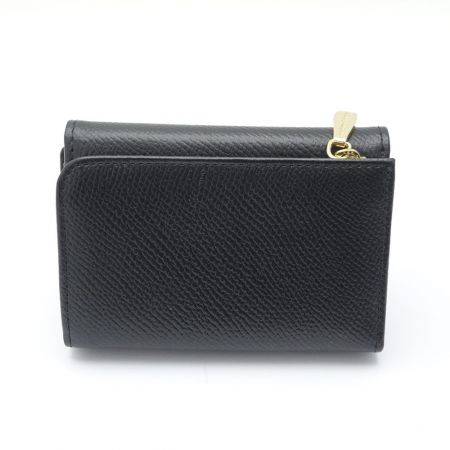 【新品未使用】Samantha Thavasa リボン付き三つ折り財布 ブラック Samantha Thavasa サマンサタバサ コンパクト財布 リボン