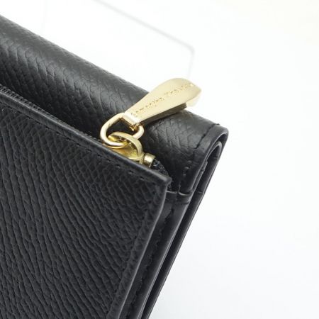  Samantha Thavasa サマンサタバサ コンパクト財布 リボン ブラック