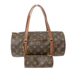 ◆◆ LOUIS VUITTON ルイヴィトン ボストンバッグ　パピヨン　ポーチ付 M51385 一部地域を除き送料無料 Aランク