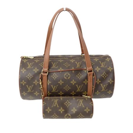  LOUIS VUITTON ルイヴィトン ボストンバッグ　パピヨン　ポーチ付 M51385 一部地域を除き送料無料