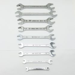 ♭♭ KTC ケーティーシー スパナ　9本セット　工具 Bランク