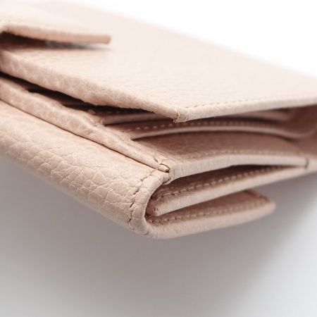  GUCCI グッチ 二つ折り財布　 456122 ライトピンク 一部地域を除き送料無料