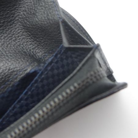  COMME CA MEN コムサメン 2つ折り財布 ブラック 【送料無料】