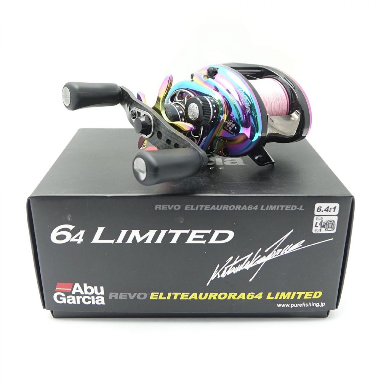 中古】 Abu Garcia アブガルシア REVO ELITE AURORA64 LIMITED REVO