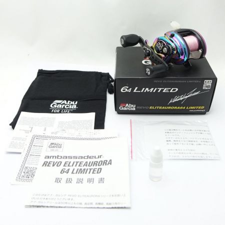  Abu Garcia アブガルシア REVO ELITE AURORA64 LIMITED REVO ELITE AURORA64 LIMITED 一部地域を除き送料無料