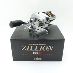◆◆ DAIWA ダイワ ZILLION 100SH ベイトリール ZILLION 100SH シルバー 一部地域を除き送料無料 Bランク