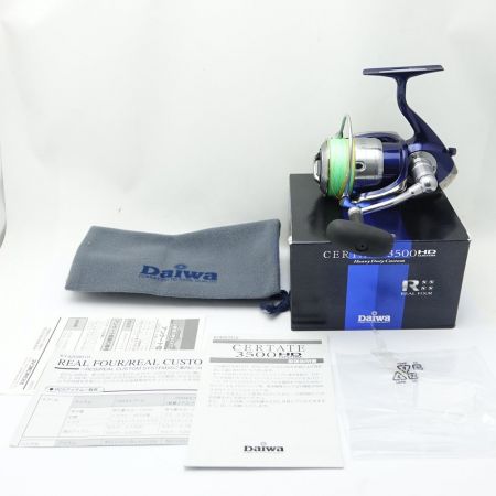  DAIWA ダイワ CERTATE 3500 HD CUSTOM　スピニングリール CERTATE 3500 一部地域を除き送料無料