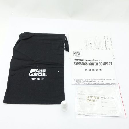  Abu Garcia アブガルシア REVO BIG SHOOTER ベイトリール REVO BIG SHOOTER 一部地域を除き送料無料