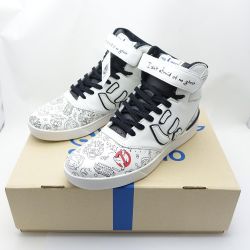 ◆◆ SANGACIO にゅ-ず CD『GSB WHITE』ゴーストバスターズ限定コラボスニーカー ホワイト 一部地域を除き送料無料 Aランク