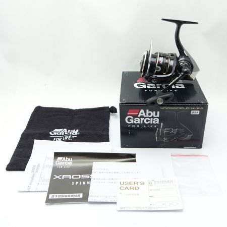  Abu Garcia アブガルシア スピニングリール  XROSSFIELD 3000S 一部地域を除き送料無料