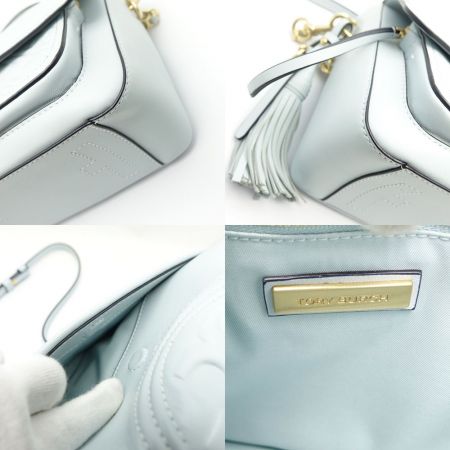  TORY BURCH トリーバーチ サッチェルバッグ 2WAY  10005608 スカイブルー 一部地域を除き送料無料