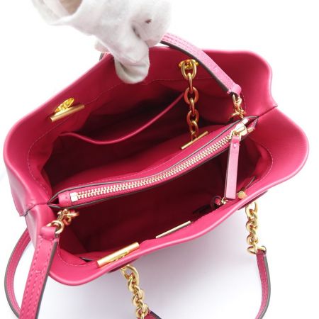  TORY BURCH トリーバーチ ハンドバッグ 10005608 12-17 ショッキングピンク 一部地域を除き送料無料