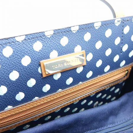  TORY BURCH トリーバーチ トートバッグ 22159541 ブルー/茶 一部地域を除き送料無料
