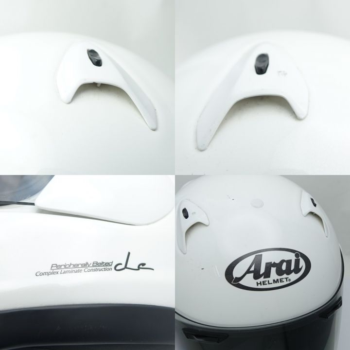 Arai アライ バイク用品 ヘルメット キズあり M2005 ホワイト - 中古