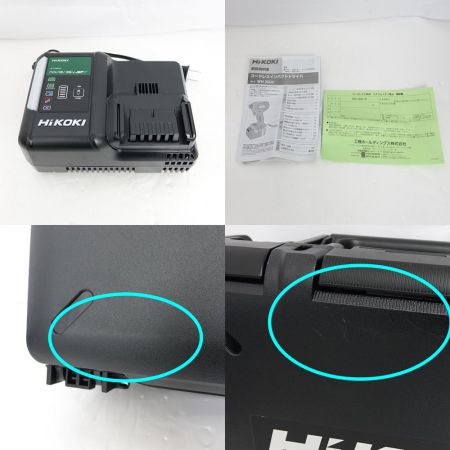  HiKOKI ハイコーキ インパクトドライバ　 WH36DC ストロングブラック 一部地域を除き送料無料