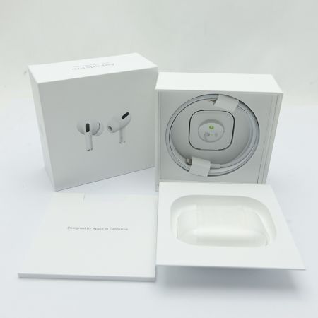  Apple アップル AirPods Pro　ワイヤレスイヤホン MWP22J/A ホワイト 一部地域を除き送料無料