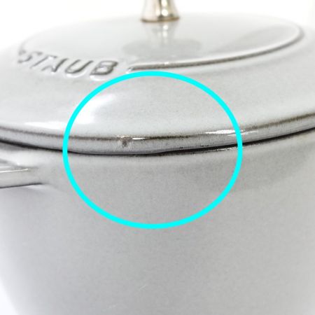  STAUB ラ・ココット de GOHAN 16cm グレー 一部地域を除き送料無料